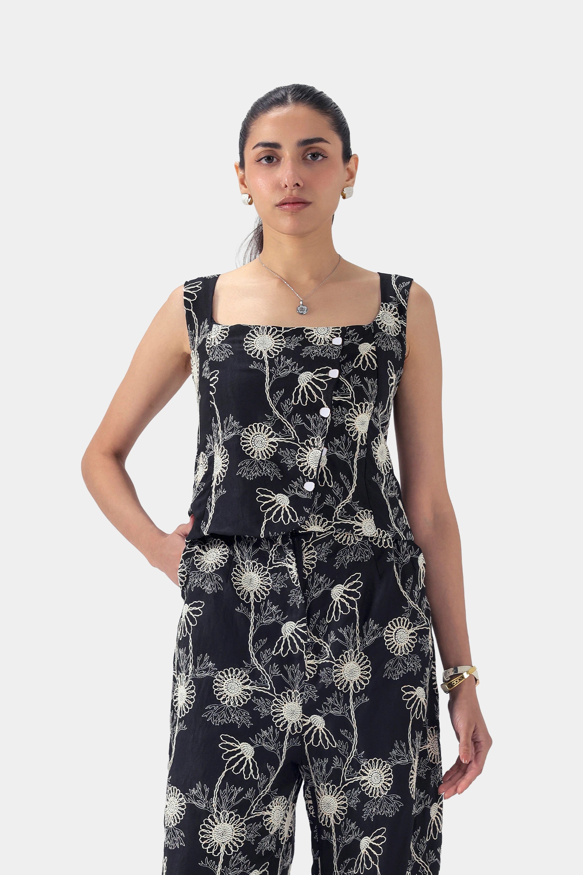 Embroidered Jumpsuit - Cougar Clothing