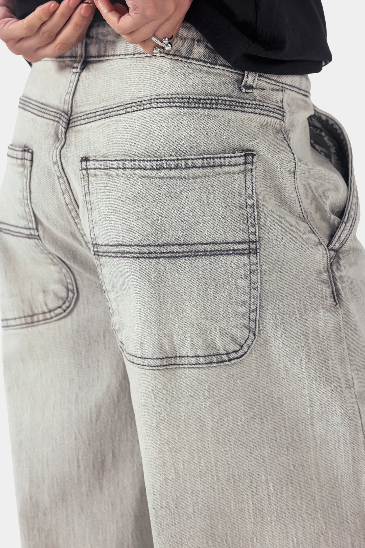 Baggy Balloon Jeans - Cougar Clothing