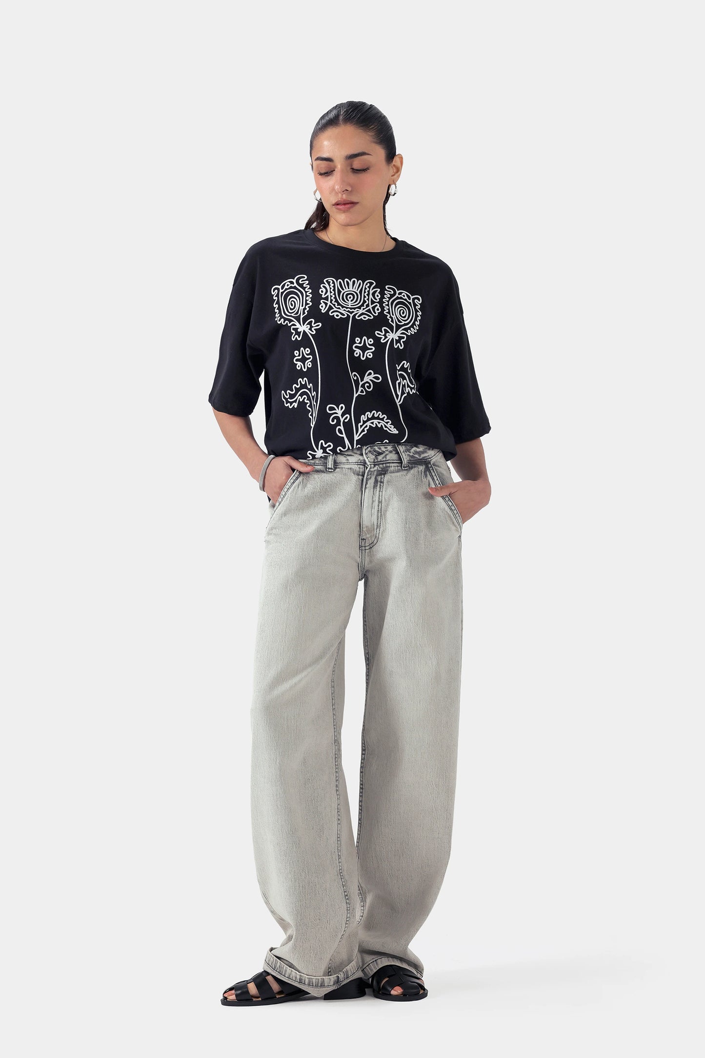 Baggy Balloon Jeans - Cougar Clothing