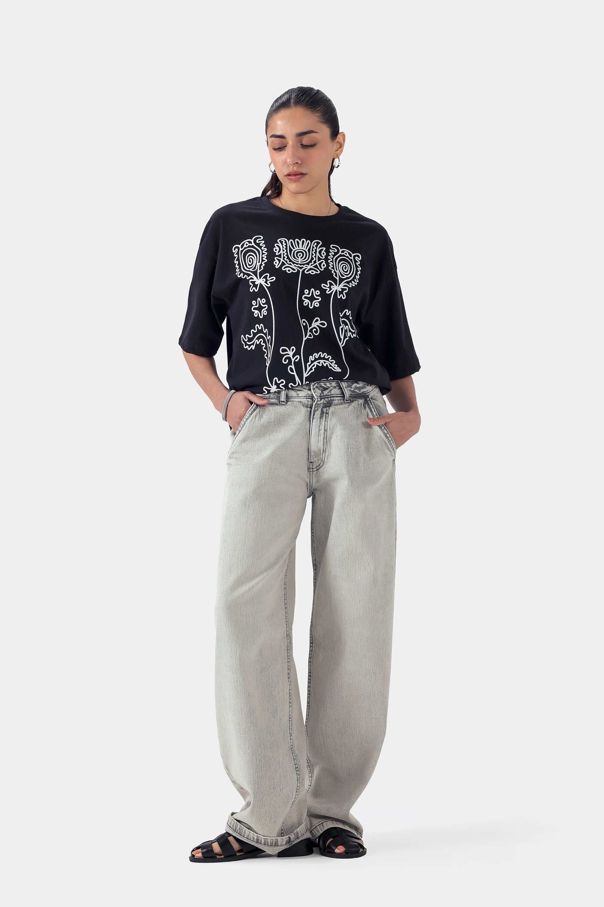 Baggy Balloon Jeans - Cougar Clothing