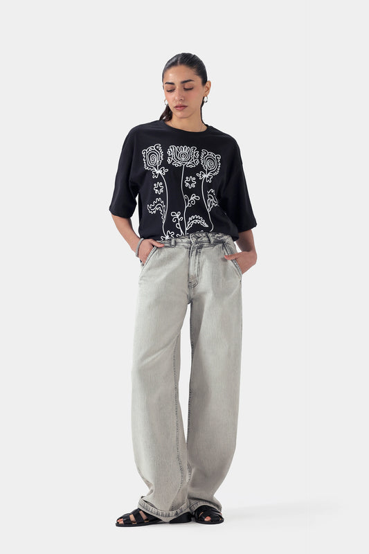 Baggy Balloon Jeans - Cougar Clothing