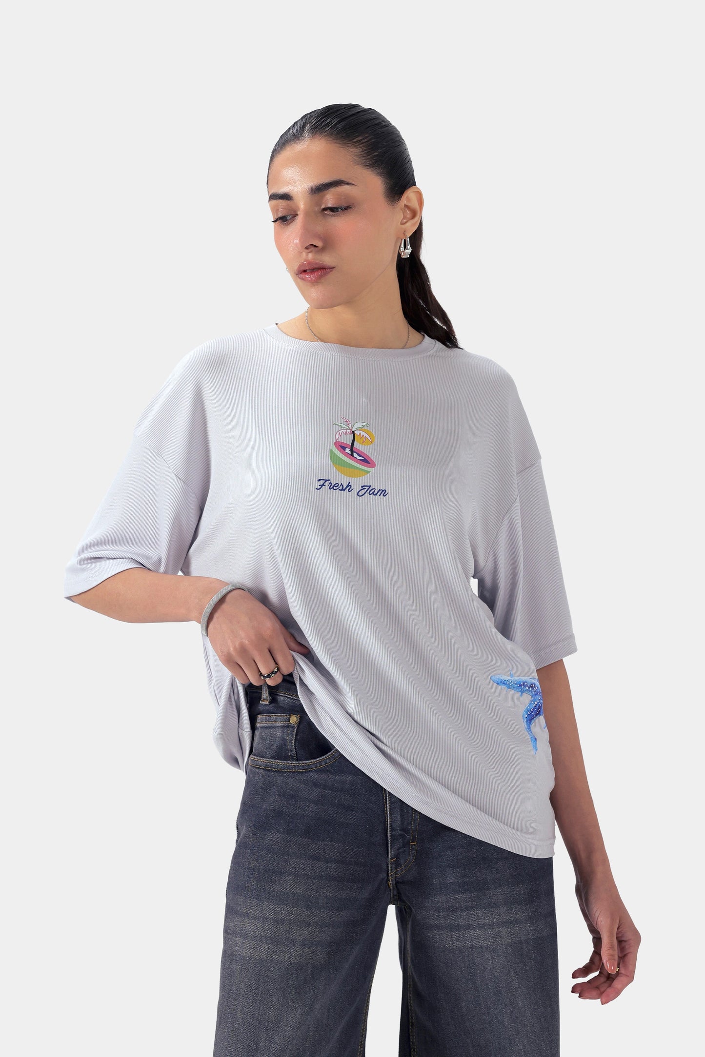 Graphic Overszied T-Shirt - Cougar Clothing