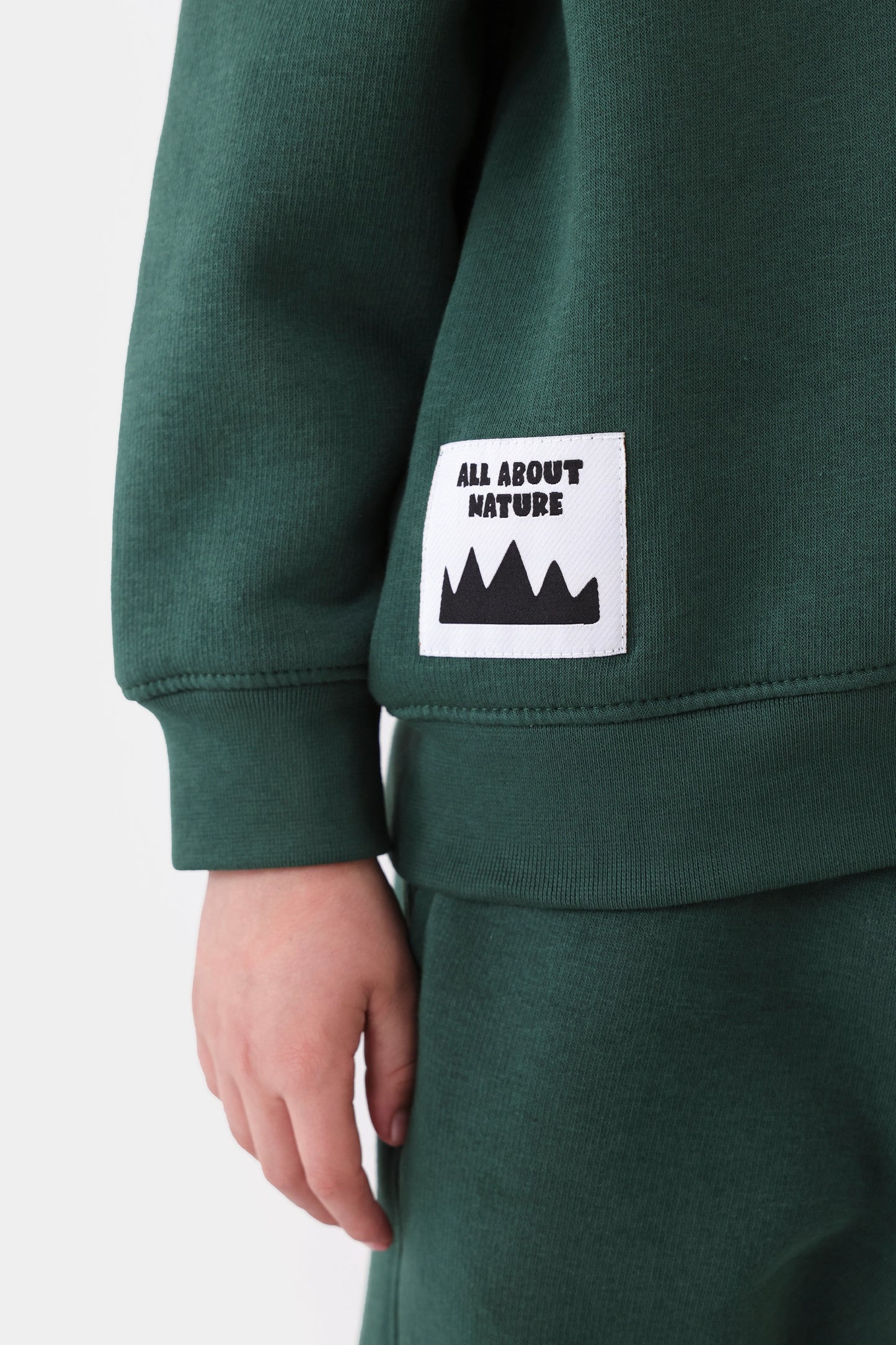 Printed Brushed-Inside Hoodie - Cougar Clothing