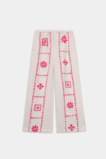 Wide Leg Pleated Trousers - Cougar Clothing