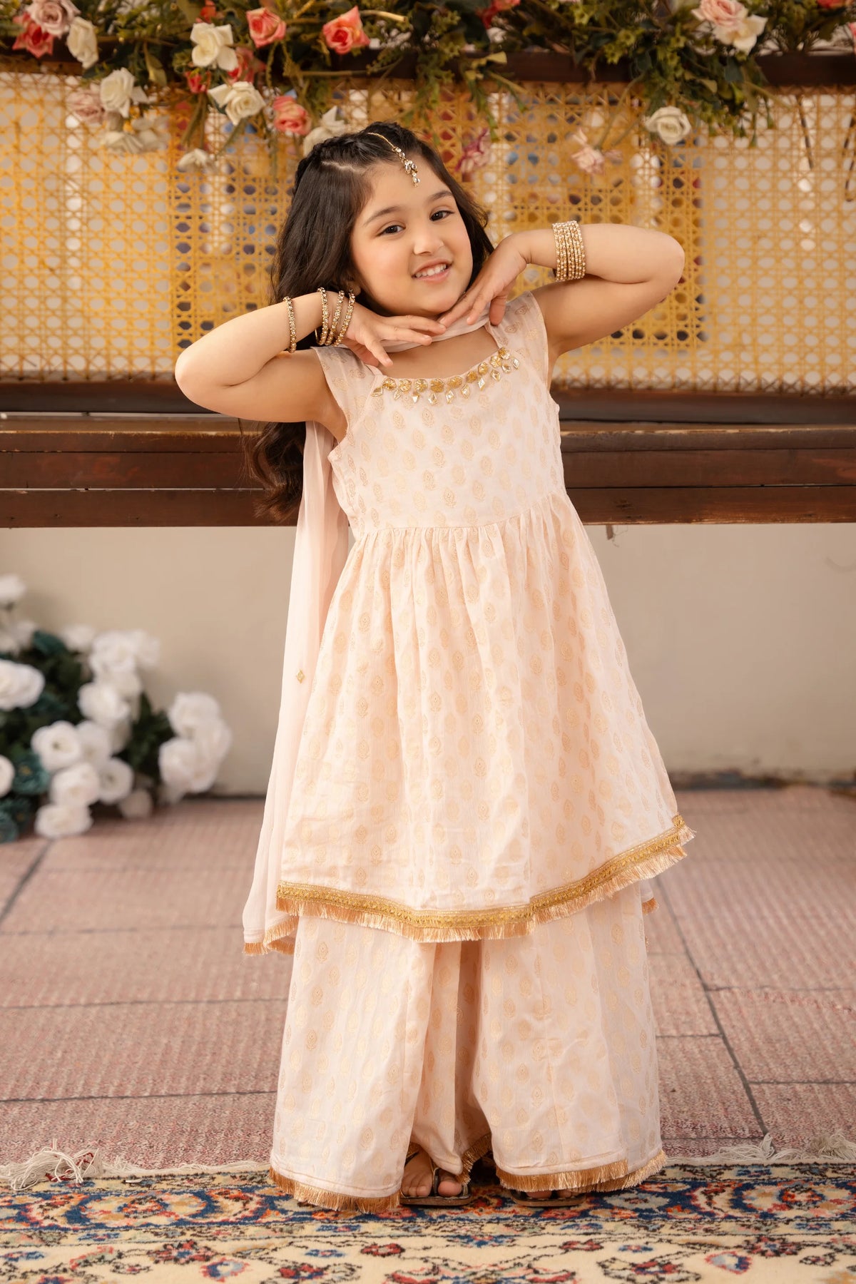 Jamawar Lehenga Set - Cougar Clothing
