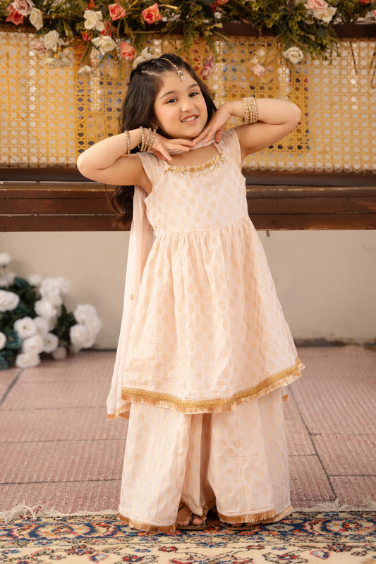 Jamawar Lehenga Set - Cougar Clothing