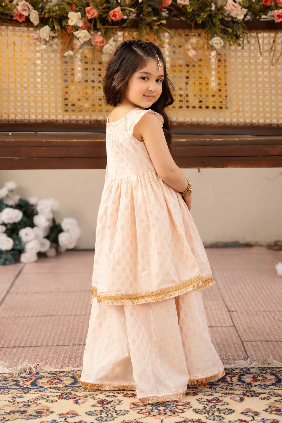 Jamawar Lehenga Set - Cougar Clothing