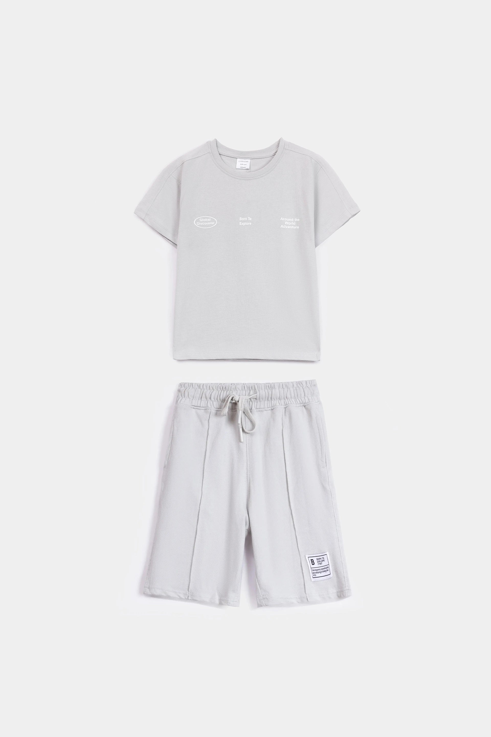 Text Printed T-Shirt - Cougar Clothing