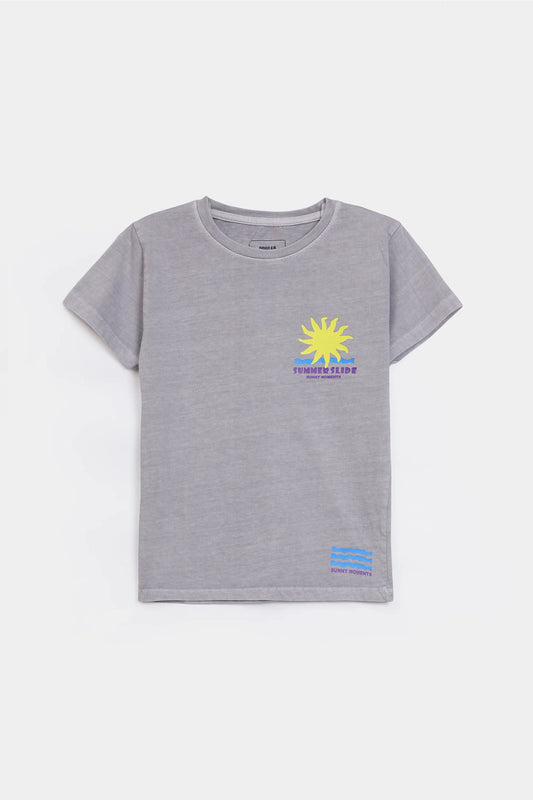 Garment-Dyed Graphic T-Shirt - Cougar Clothing
