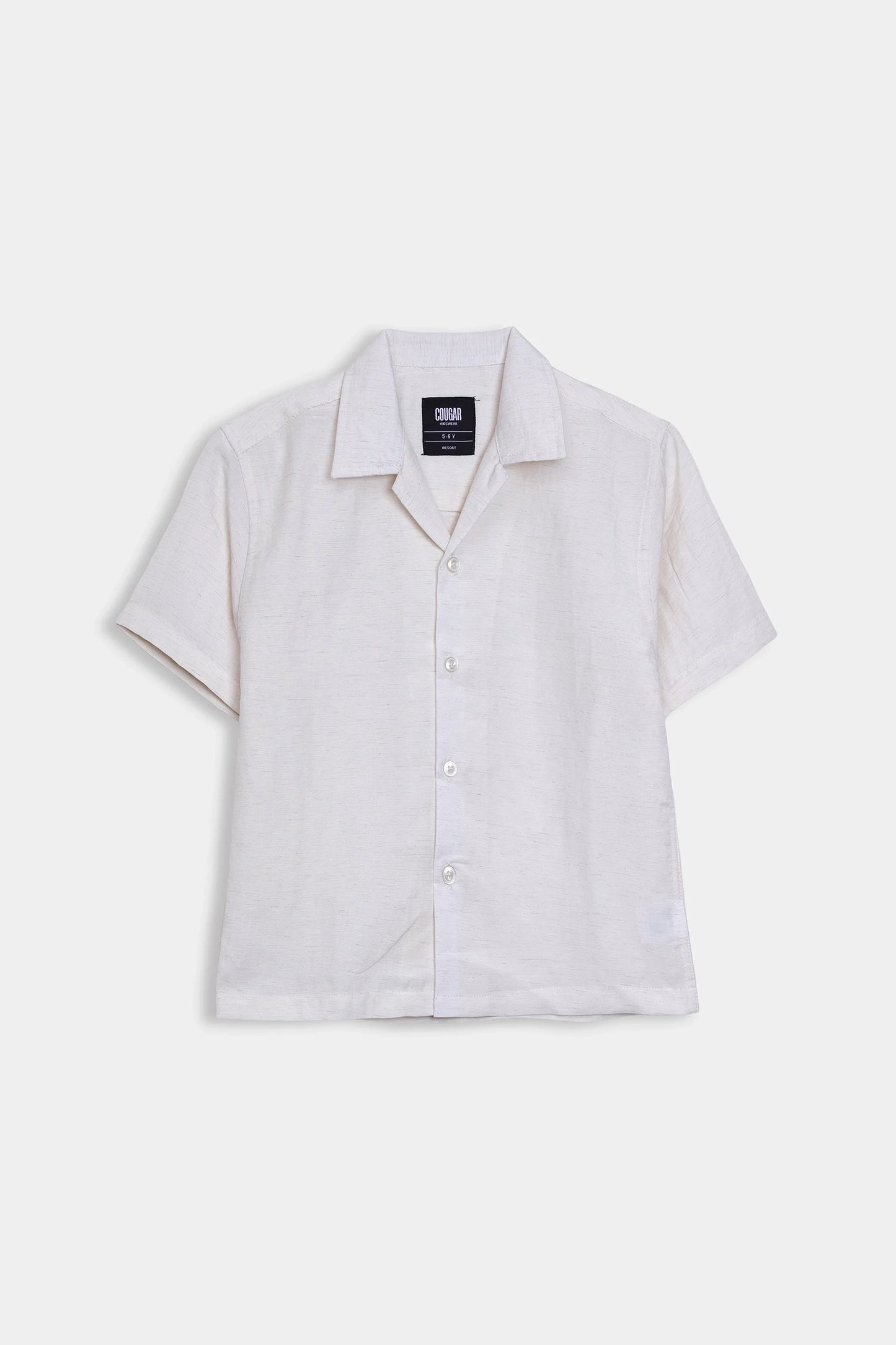 Resort Collar Textured Shirt - Cougar Clothing