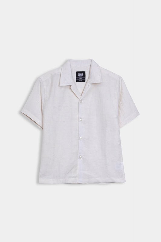 Resort Collar Textured Shirt - Cougar Clothing