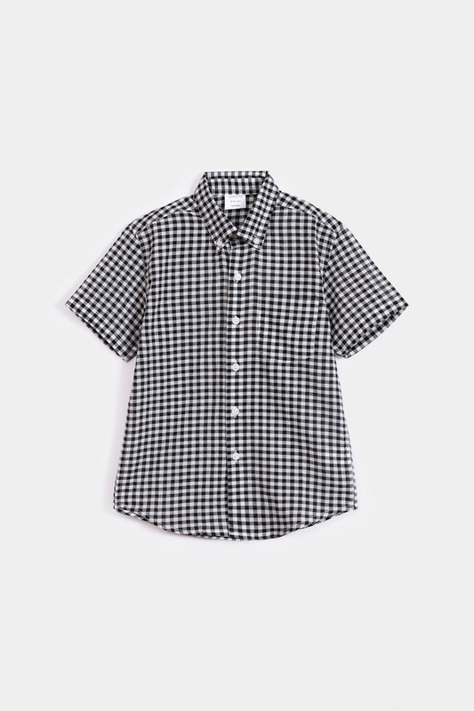 Button Down Checkered Shirt - Cougar Clothing