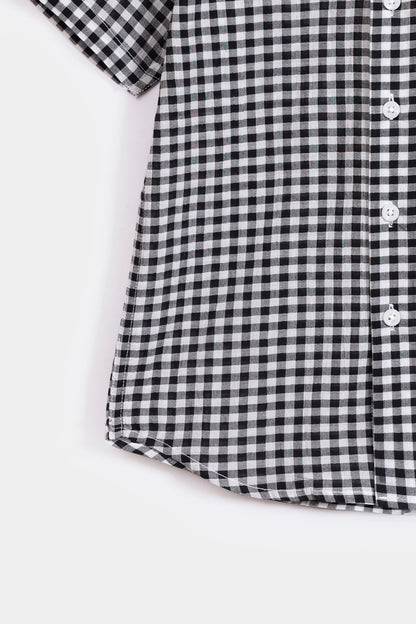 Button Down Checkered Shirt - Cougar Clothing
