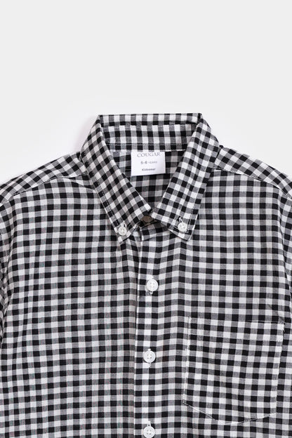 Button Down Checkered Shirt - Cougar Clothing