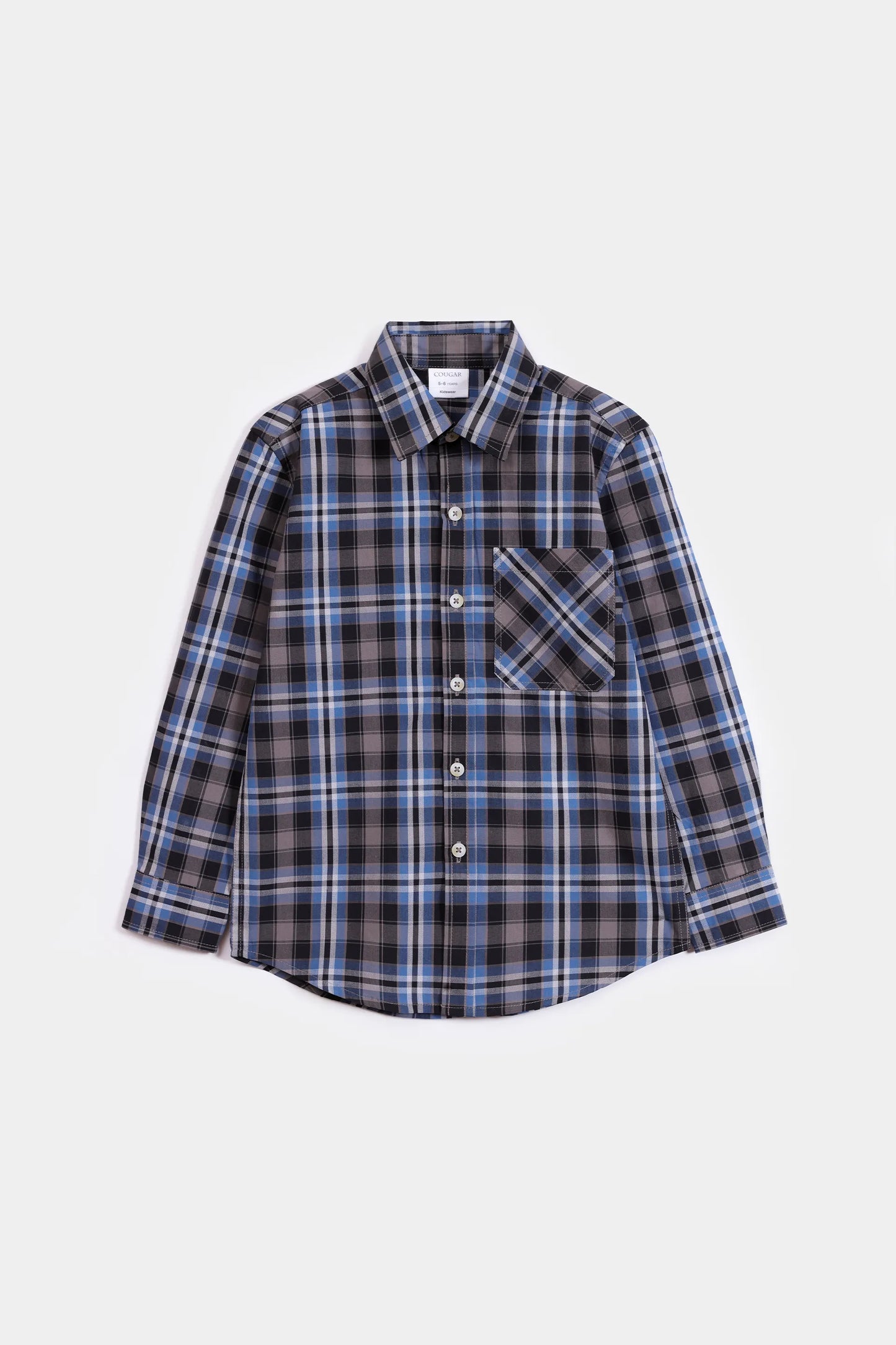 Regular Fit Checkered Shirt - Cougar Clothing