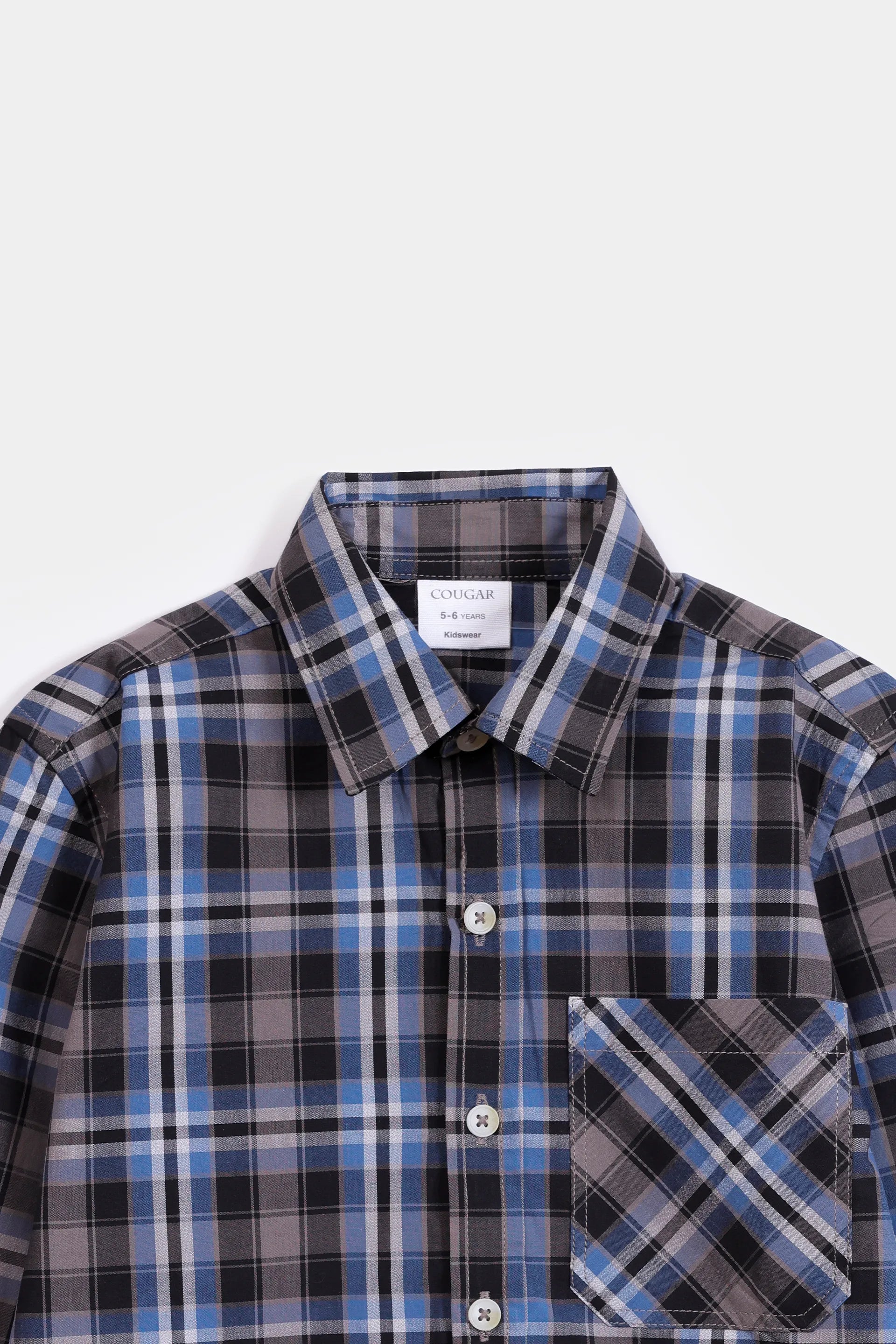 Regular Fit Checkered Shirt - Cougar Clothing