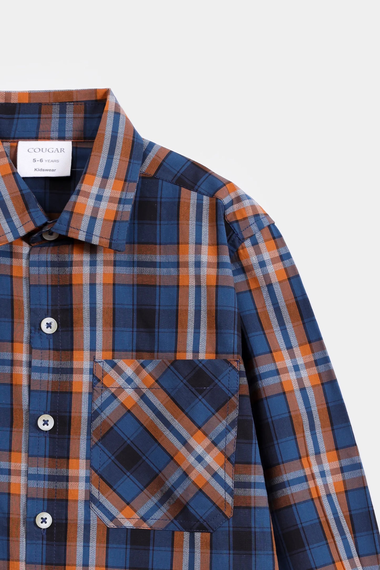 Regular Fit Checkered Shirt - Cougar Clothing