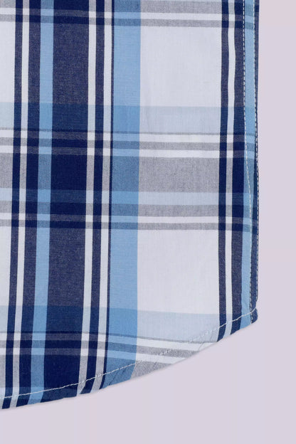 Check Shirt With Patch Pocket - Cougar Clothing