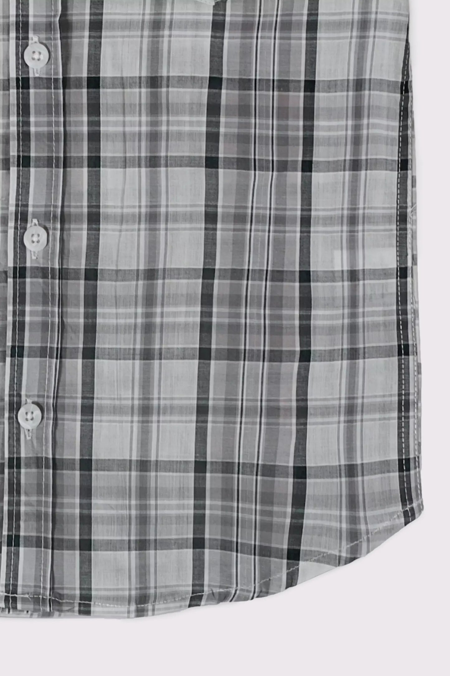 Button-Down Checkered Shirt - Cougar Clothing