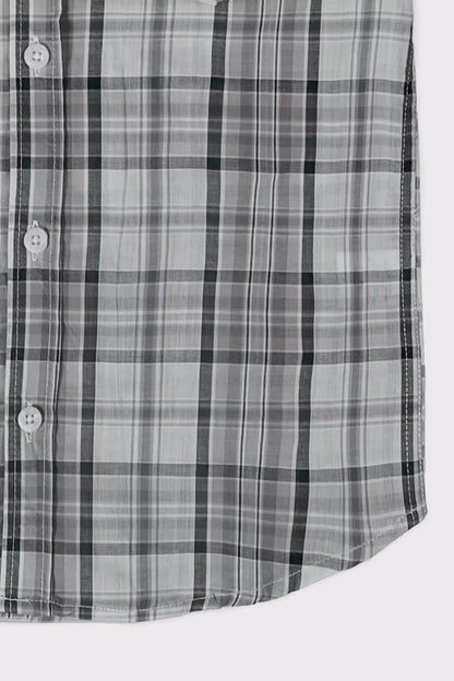 Button-Down Checkered Shirt - Cougar Clothing