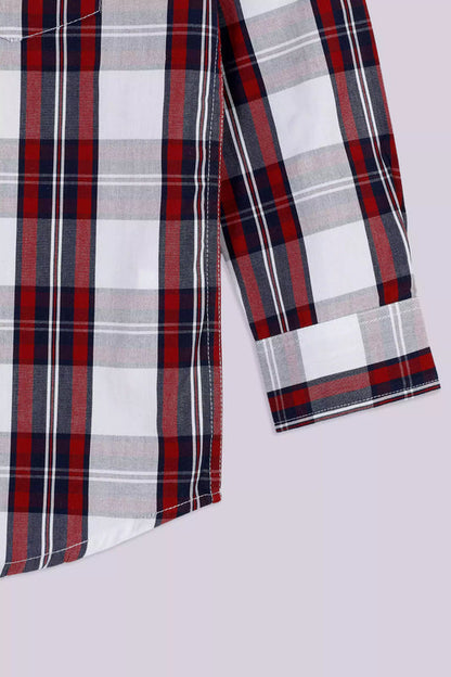 Checkered Shirt With Patch Pocket - Cougar Clothing