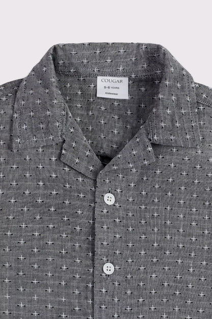 Resort Collar Patterned Shirt - Cougar Clothing