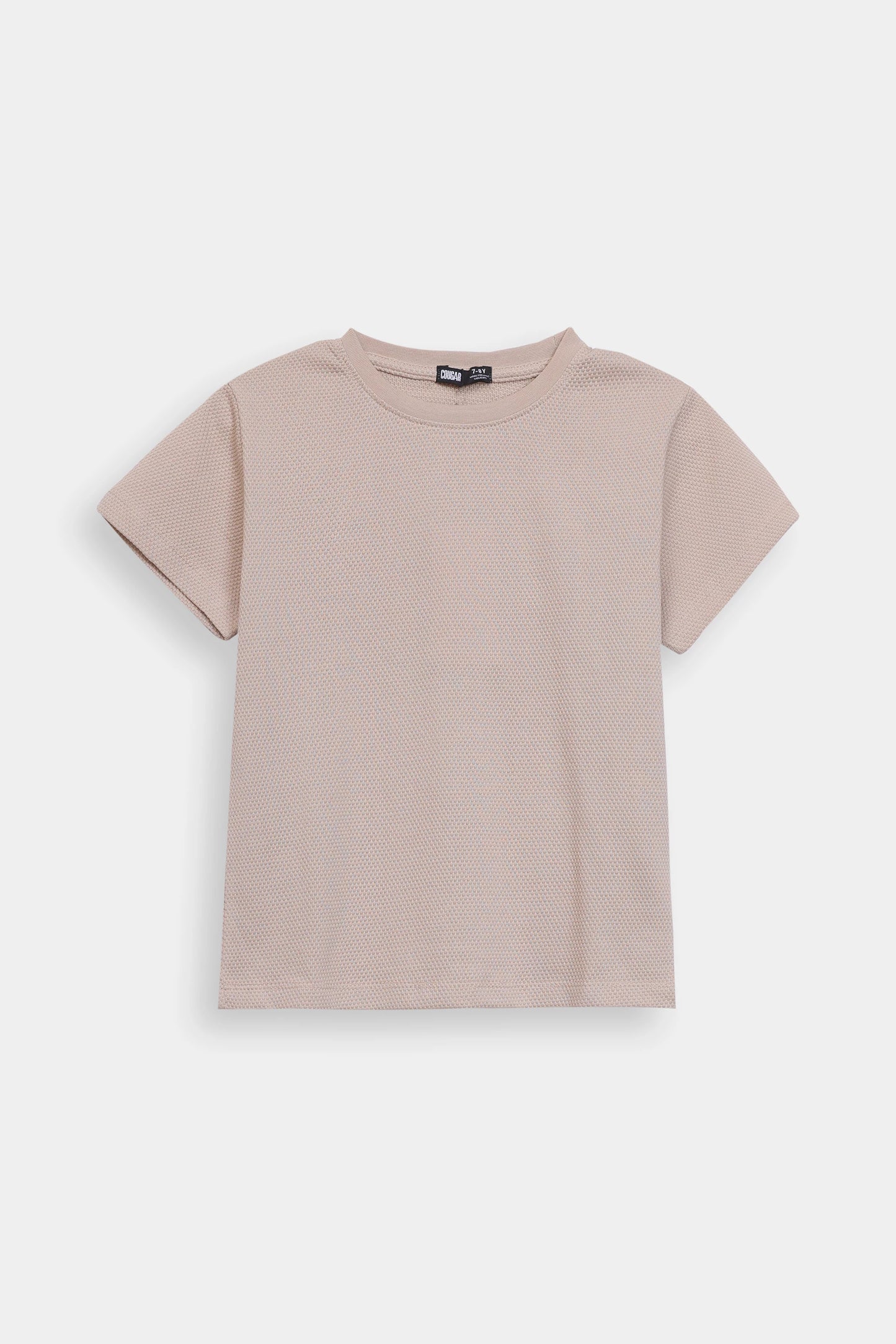 Popcorn Knit T-Shirt - Cougar Clothing