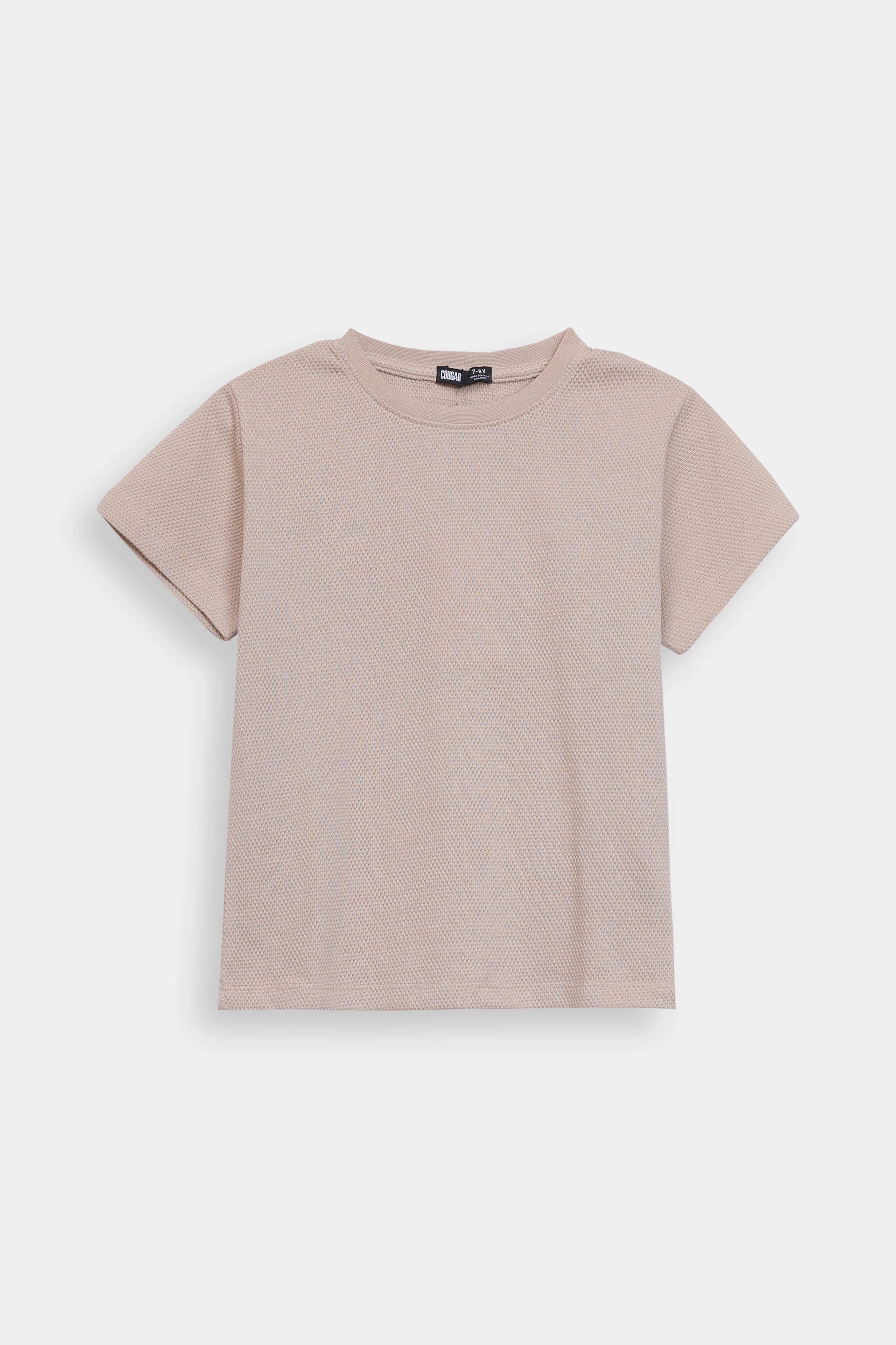 Popcorn Knit T-Shirt - Cougar Clothing