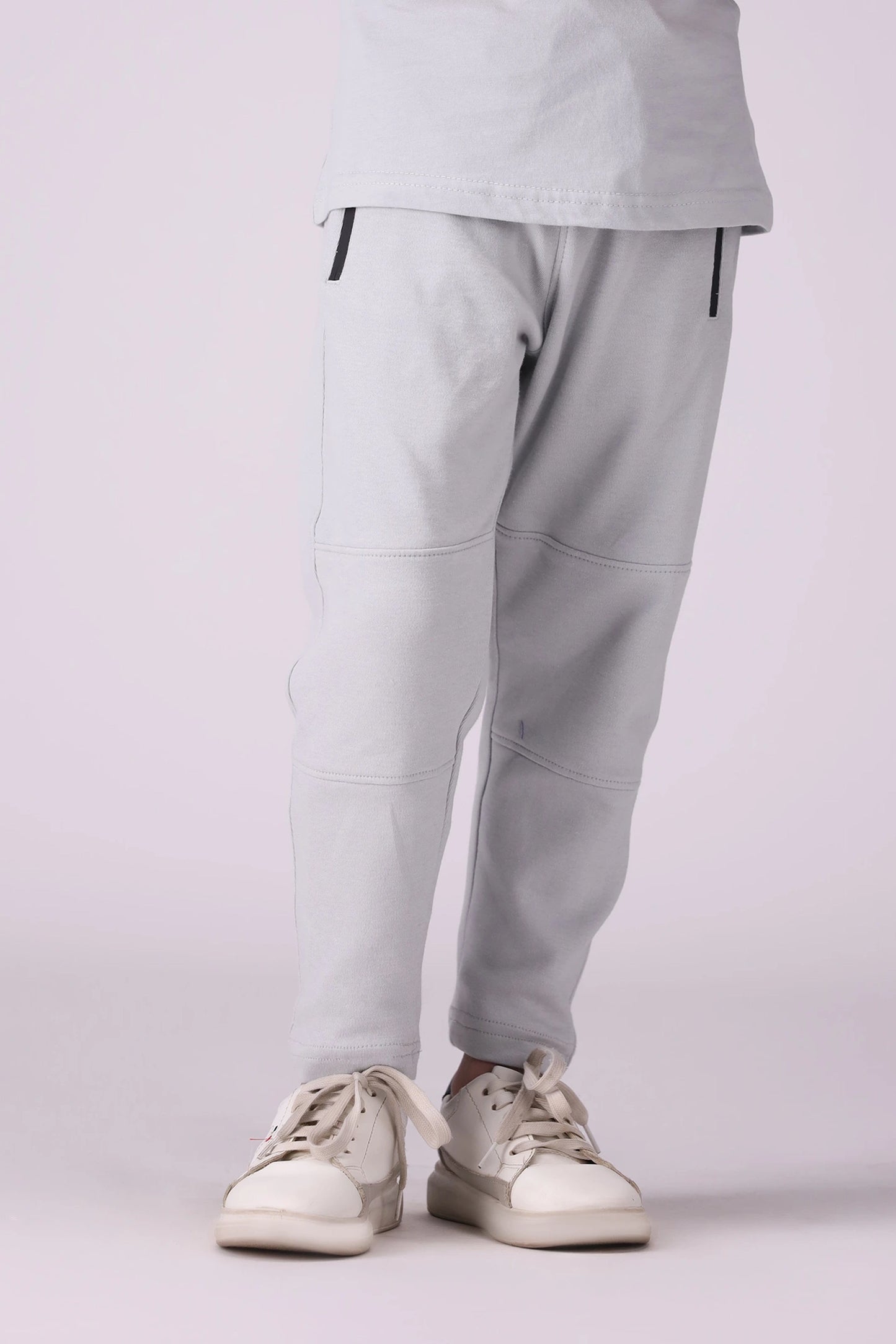 Paneled Knitted Jogger Pants - Cougar Clothing
