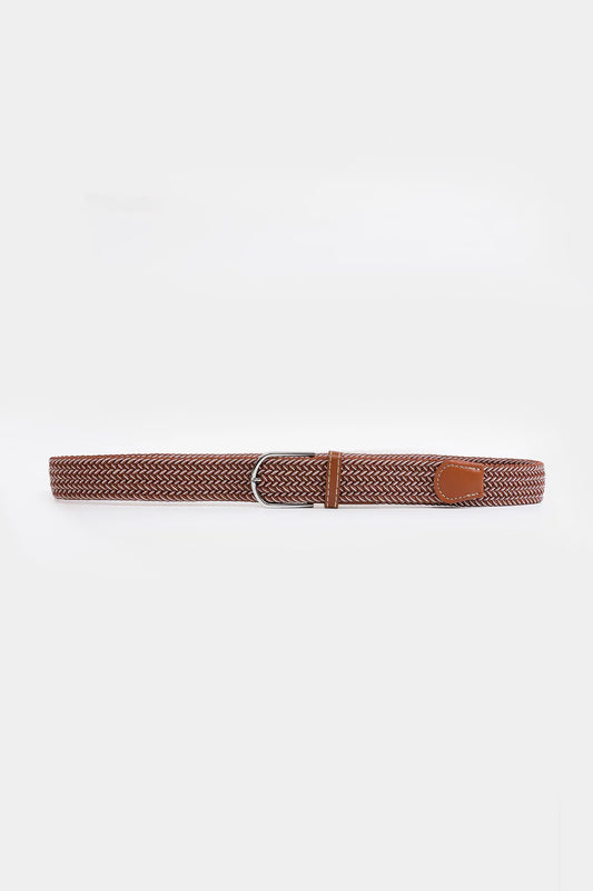 Two-Tone Braided Belt - Cougar Clothing