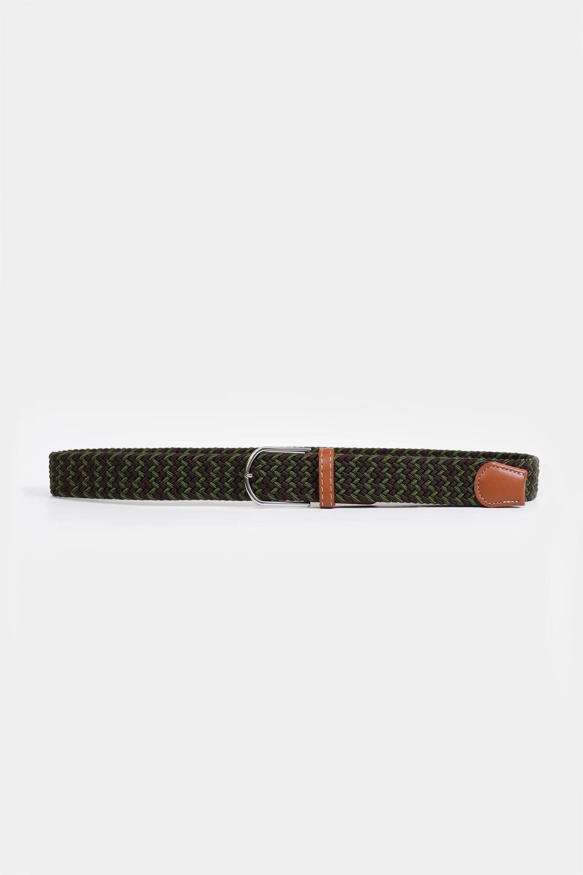 Two-Tone Braided Belt - Cougar Clothing