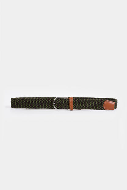 Two-Tone Braided Belt - Cougar Clothing