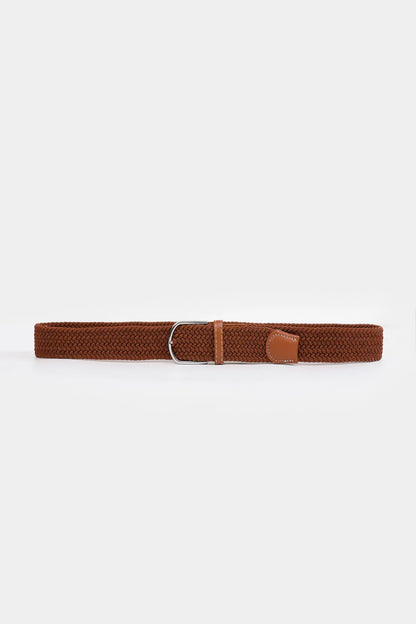 Stretchable Braided Canvas Belt - Cougar Clothing