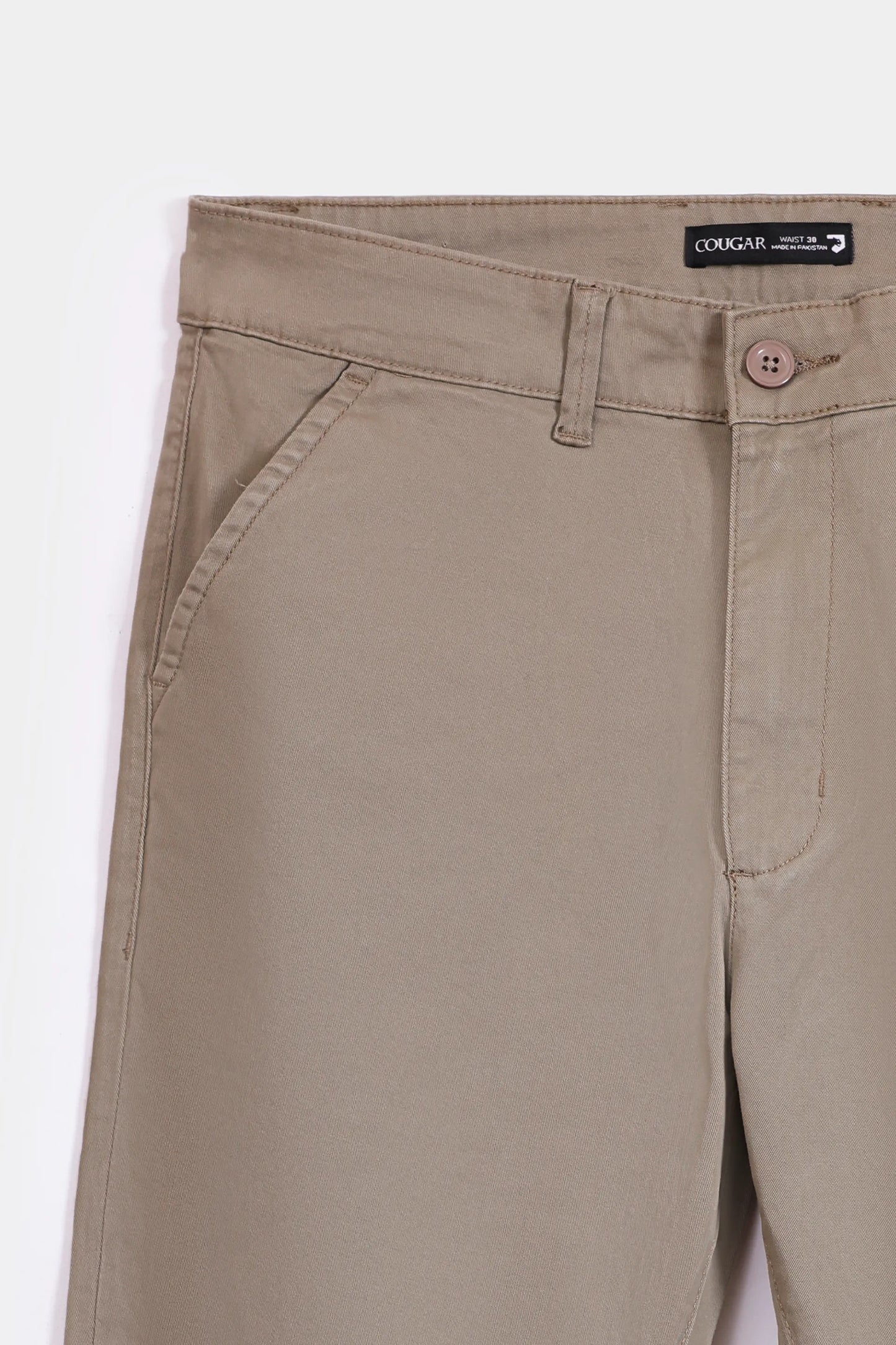 Straight Fit Chino Pants - Cougar Clothing