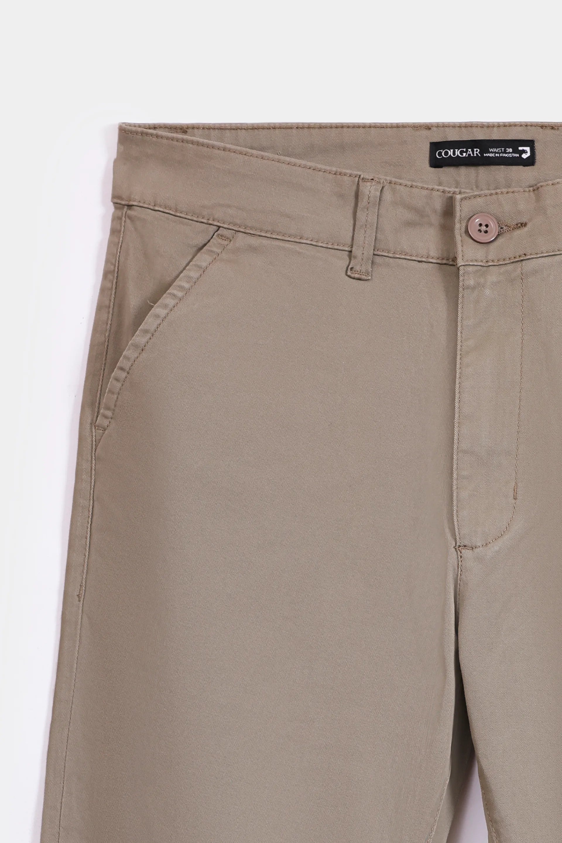 Straight Fit Chino Pants - Cougar Clothing