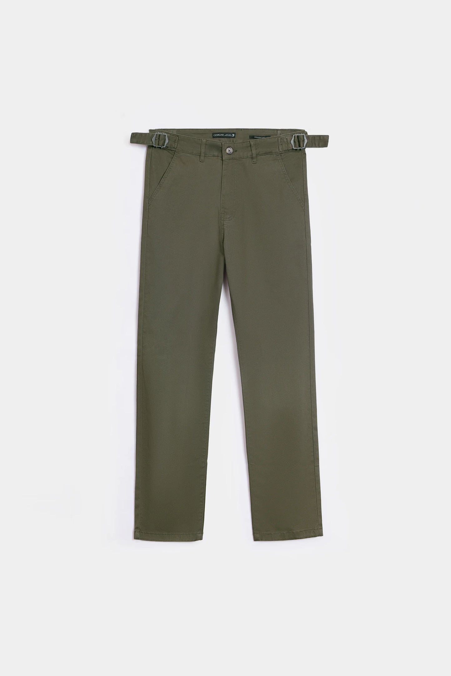 Adjustable Straight Chino Pants - Cougar Clothing