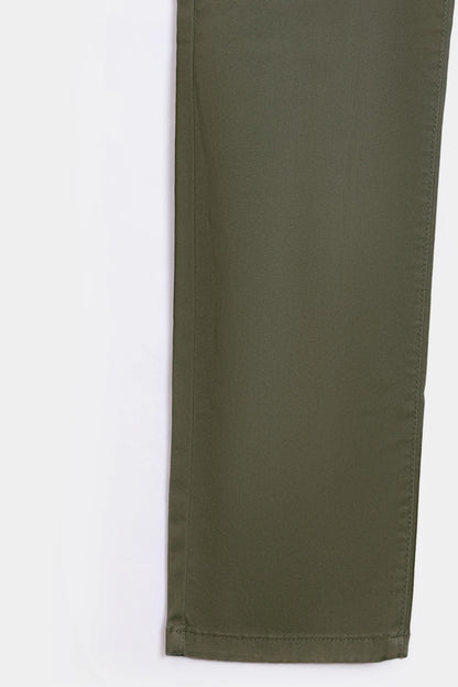 Adjustable Straight Chino Pants - Cougar Clothing