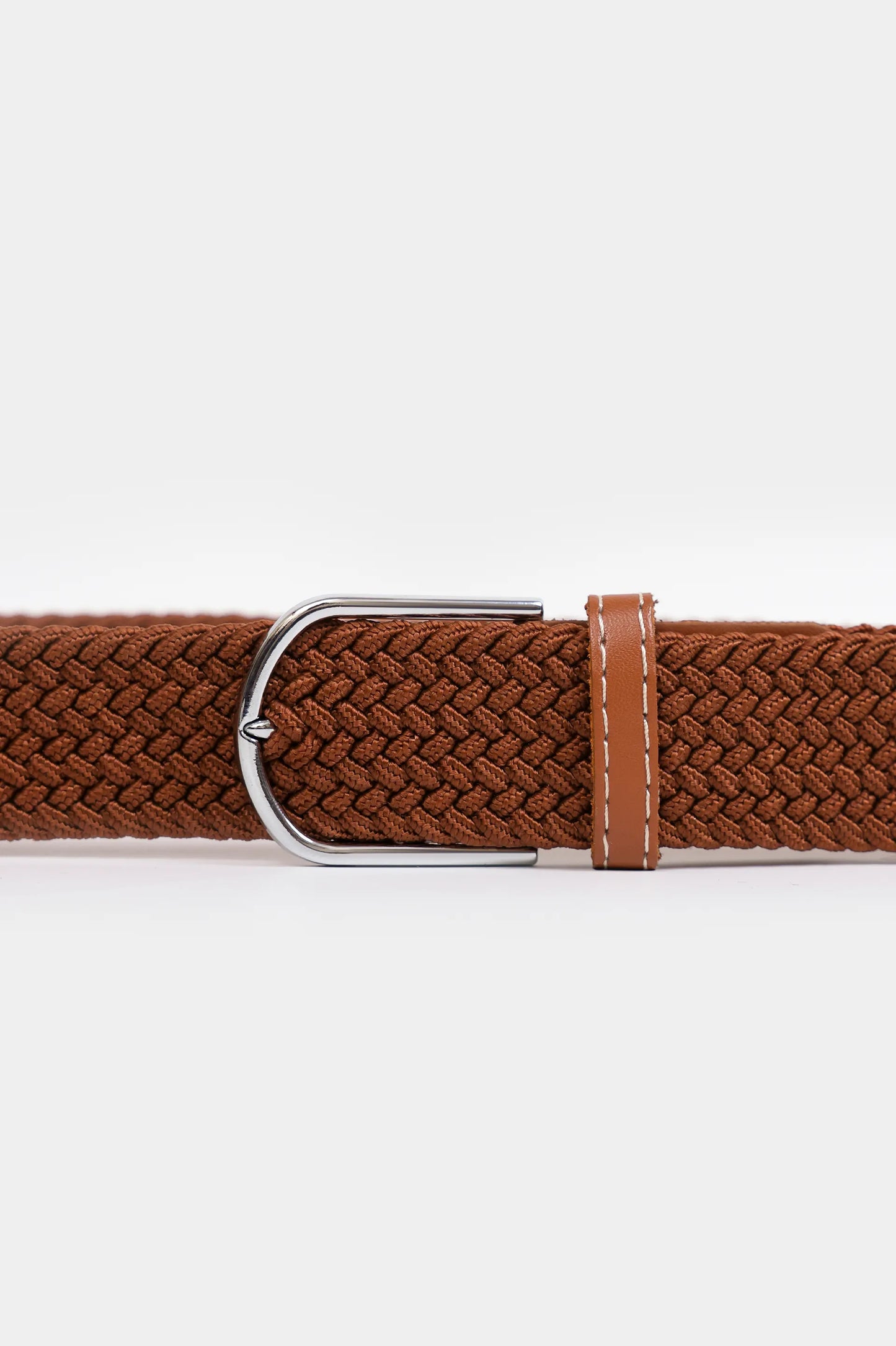 Stretchable Braided Canvas Belt - Cougar Clothing