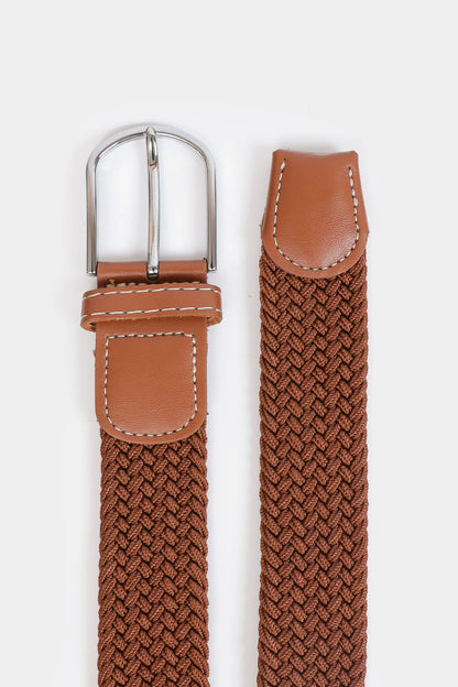 Stretchable Braided Canvas Belt - Cougar Clothing