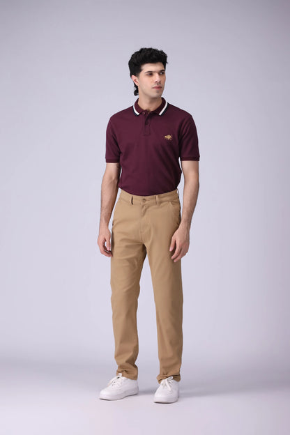 Straight Fit Chino Pants - Cougar Clothing