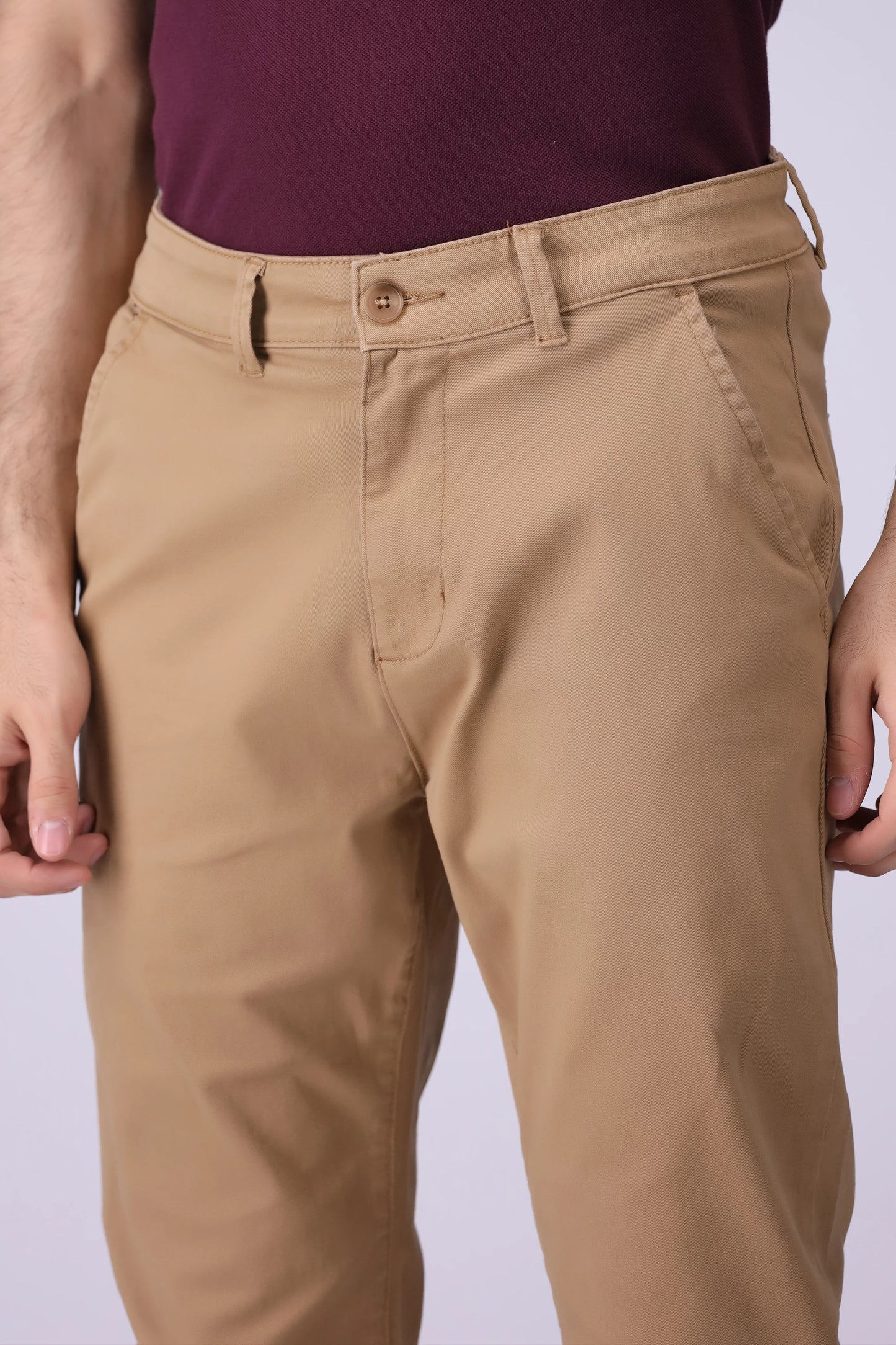 Straight Fit Chino Pants - Cougar Clothing