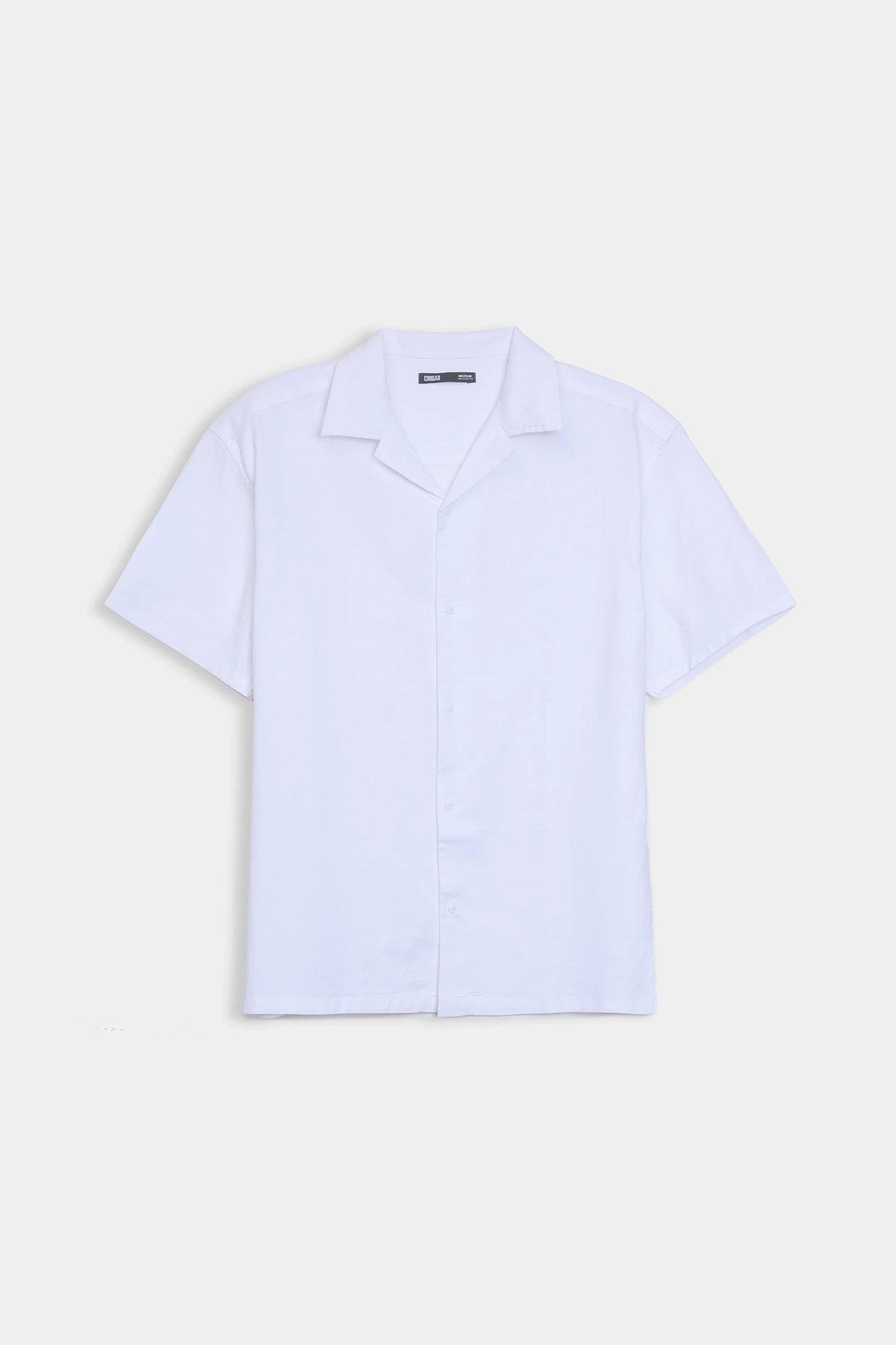 Resort Collar Cotton Shirt - Cougar Clothing