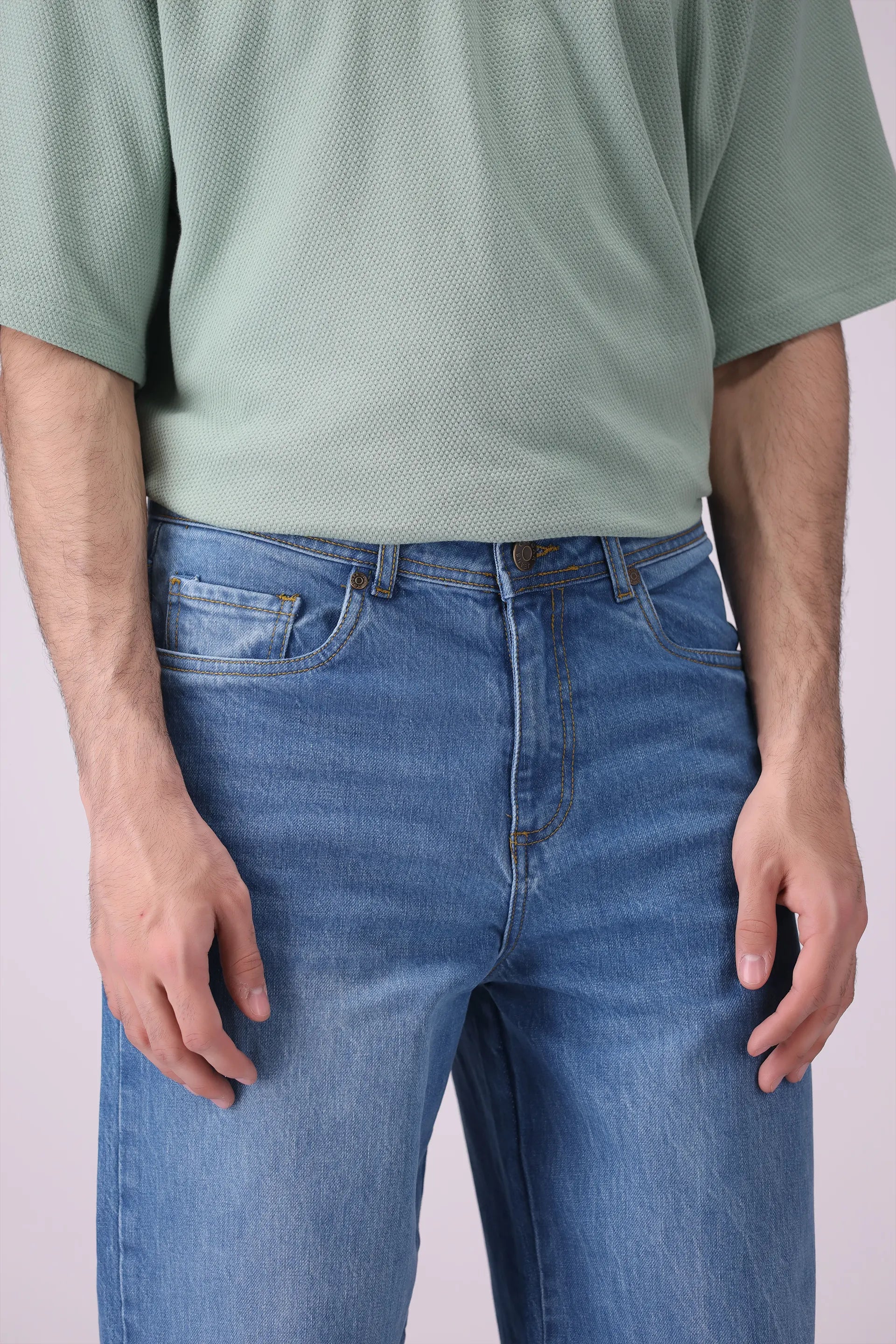 Wide Leg Fit Jeans - Cougar Clothing