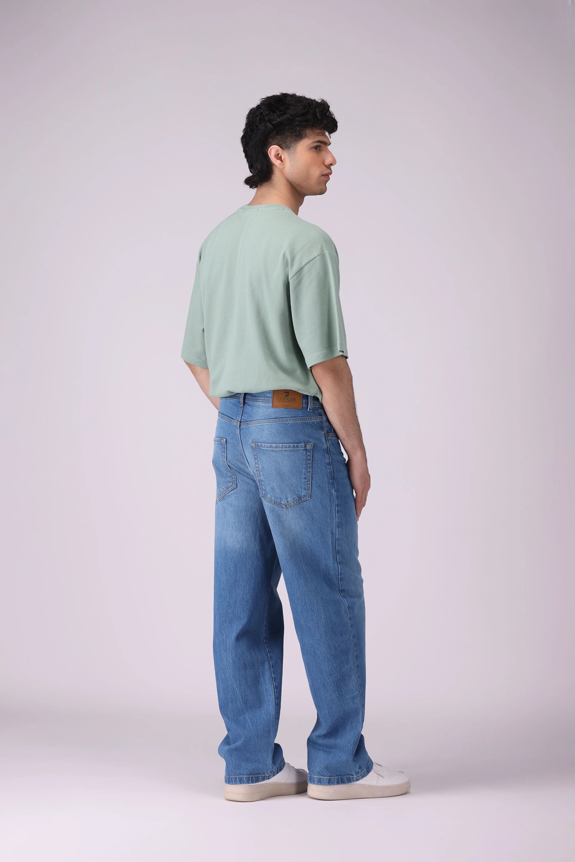 Wide Leg Fit Jeans - Cougar Clothing