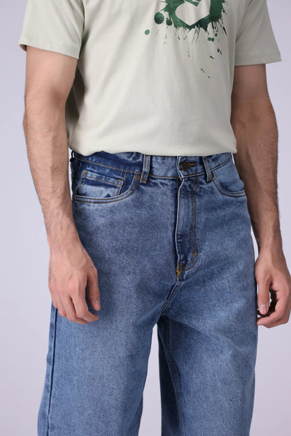 Wide Baggy Fit Jeans - Cougar Clothing