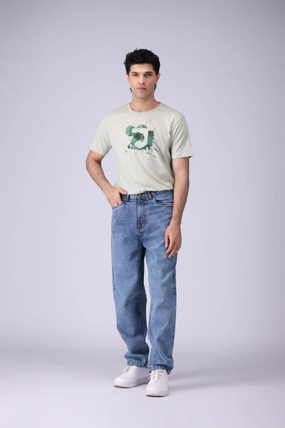 Wide Baggy Fit Jeans - Cougar Clothing