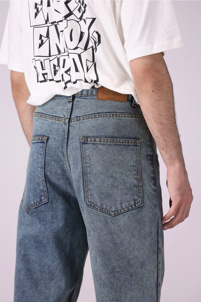 Wide Baggy Fit Jeans - Cougar Clothing