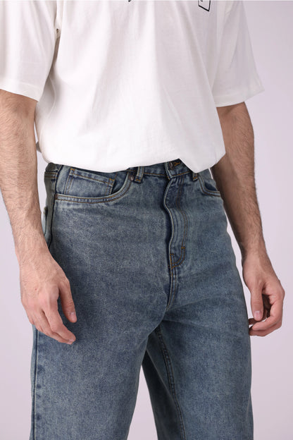 Wide Baggy Fit Jeans - Cougar Clothing