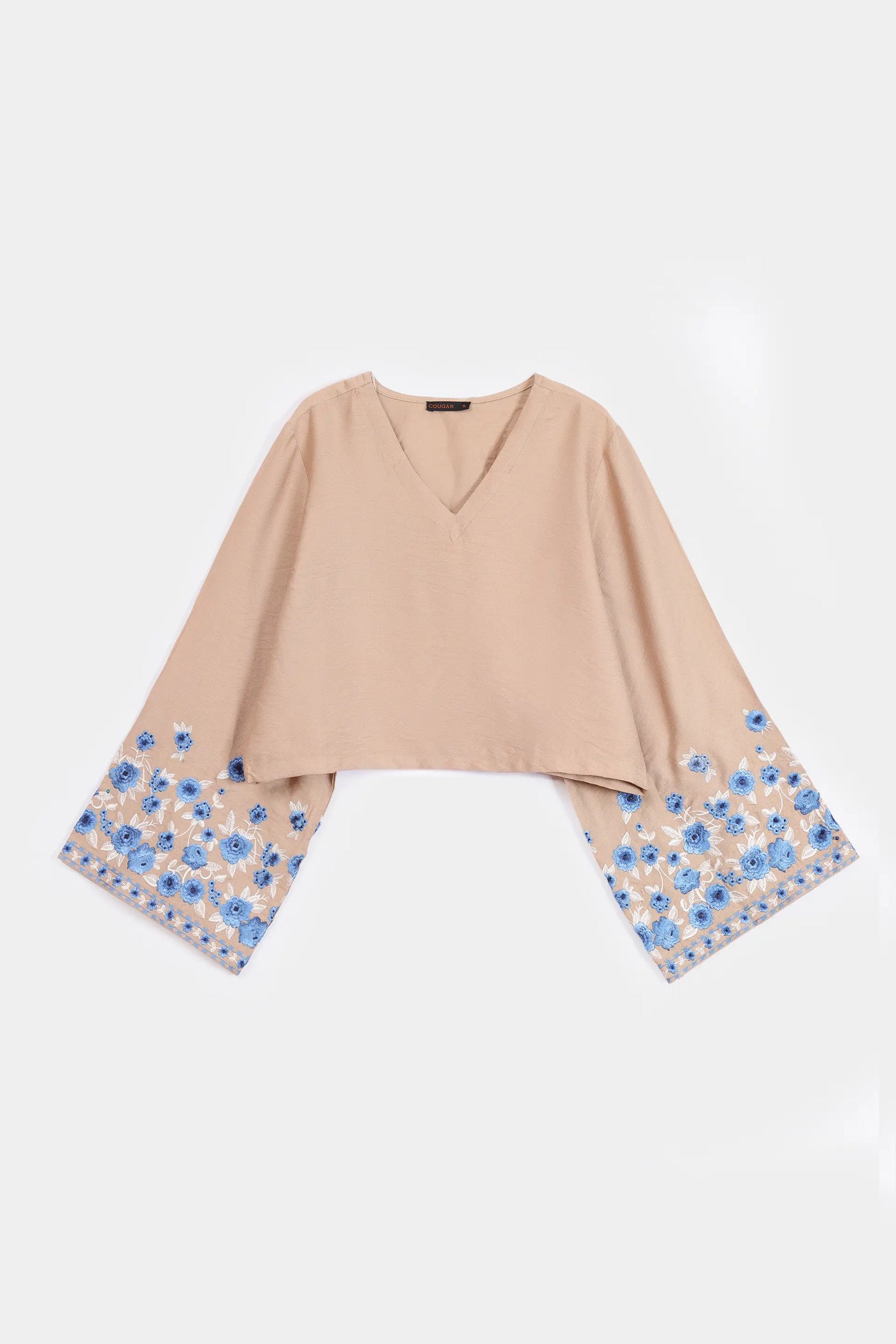 Embroidered Crop Top - Cougar Clothing