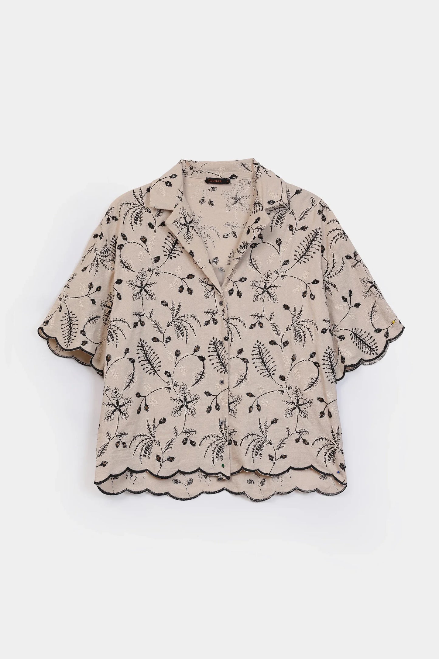 Embroidered Jacquard Shirt - Cougar Clothing